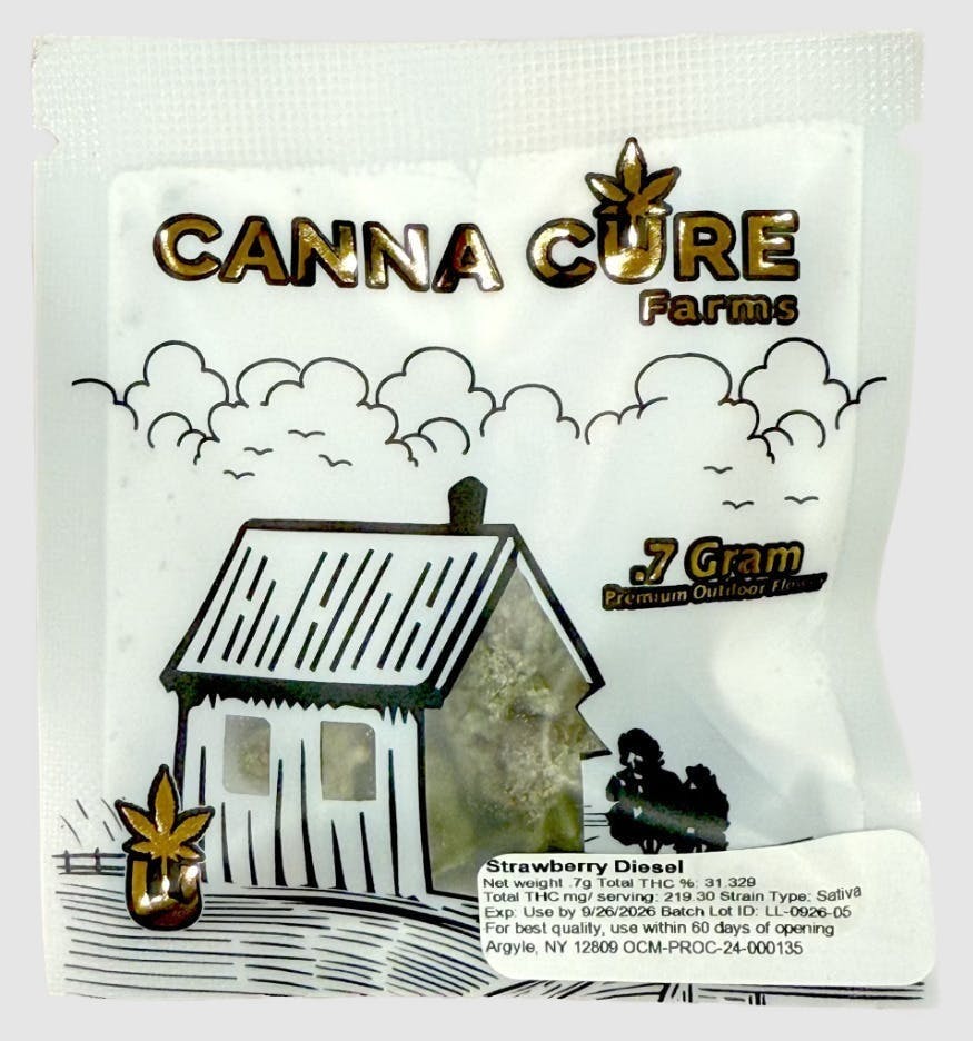 Canna Cure Farms | Strawberry Diesel | Big Buds | 0.7g