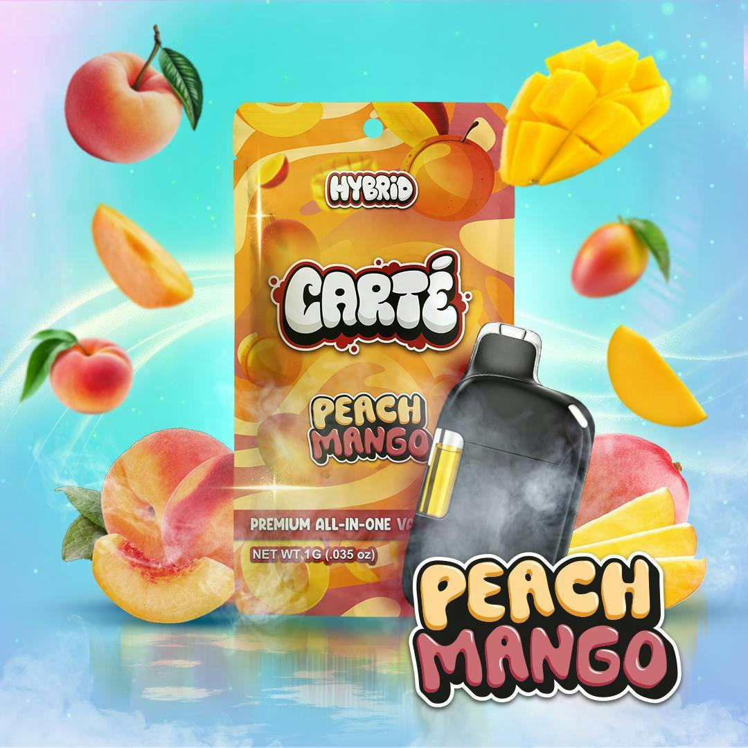 Carté: Peach Mango