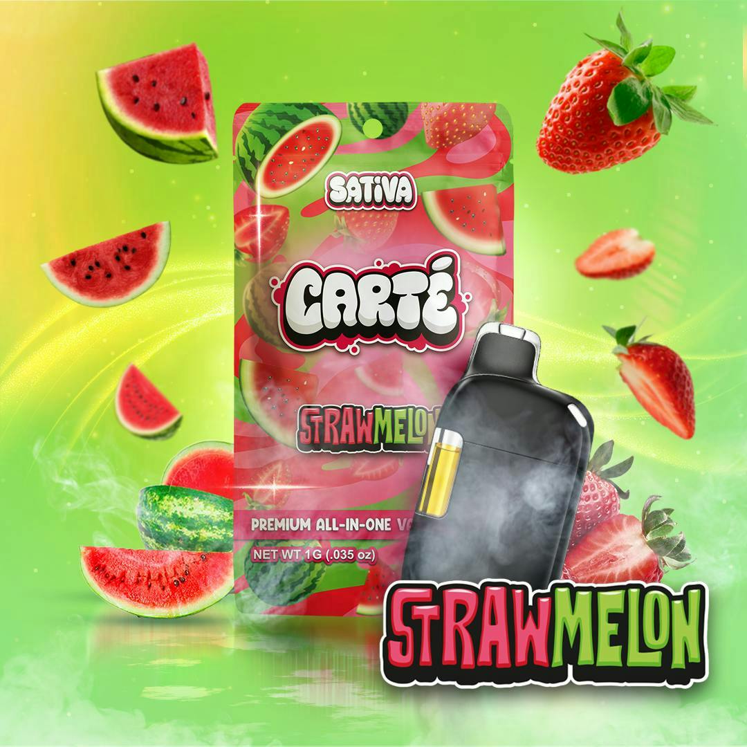 Carté: Strawmelon - Disposable - 1g