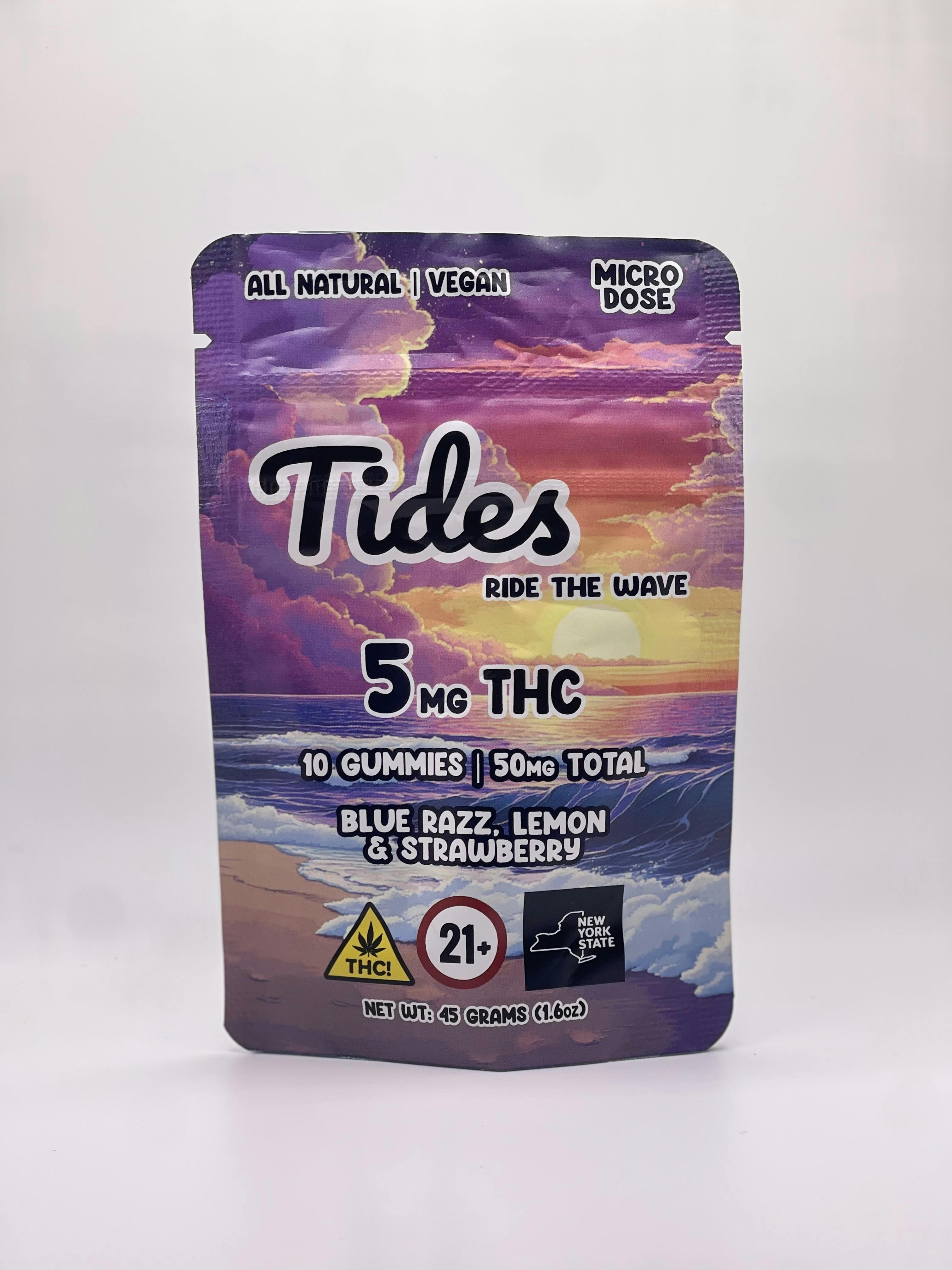 Tides Mixed Fruit Gummies | Gummies | 10pk | 5mg/ea at Little Beach Harvest Dispensary