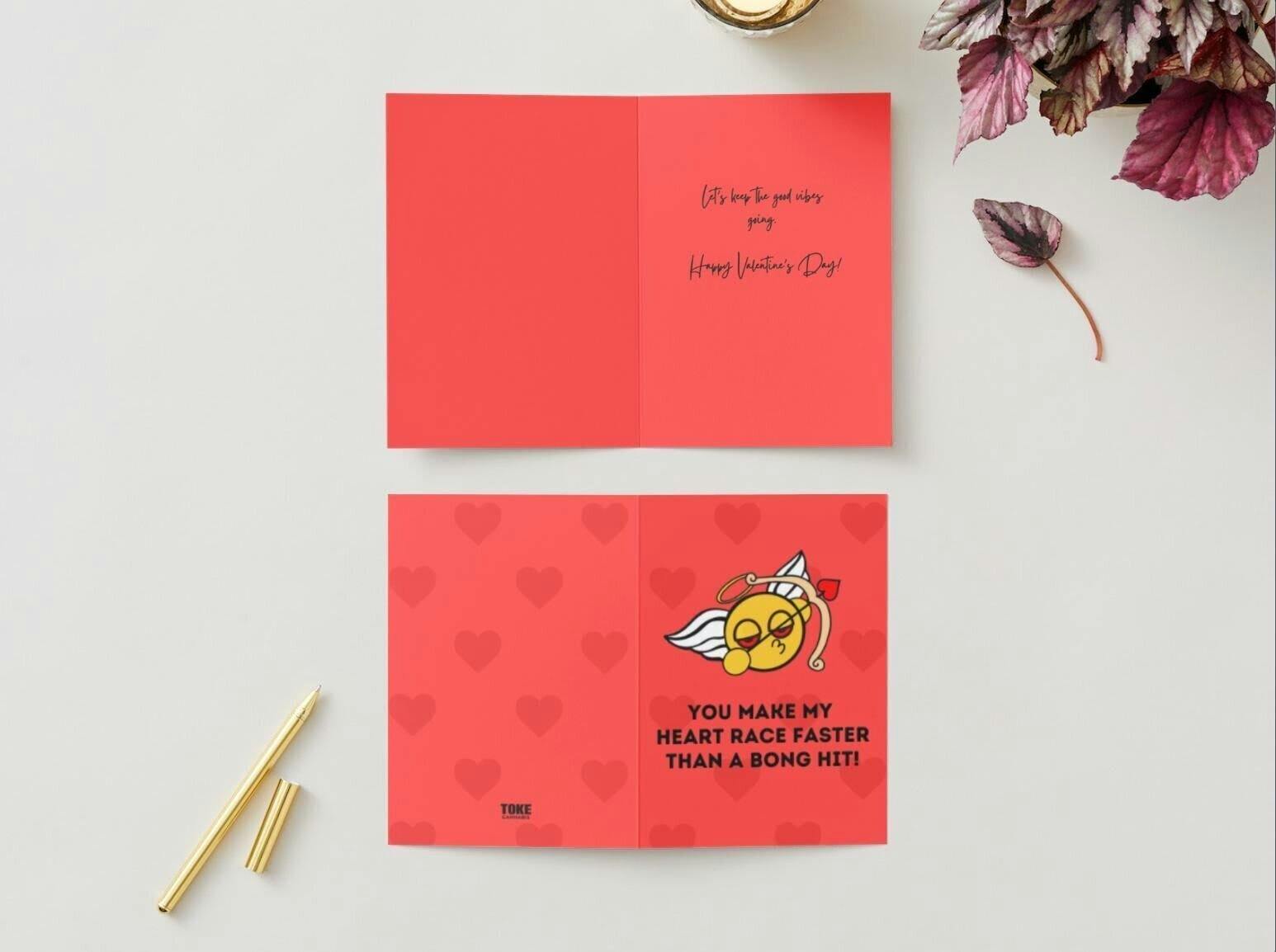 "You Make My Heart Race Faster Than A Bong Hit" | Accessories