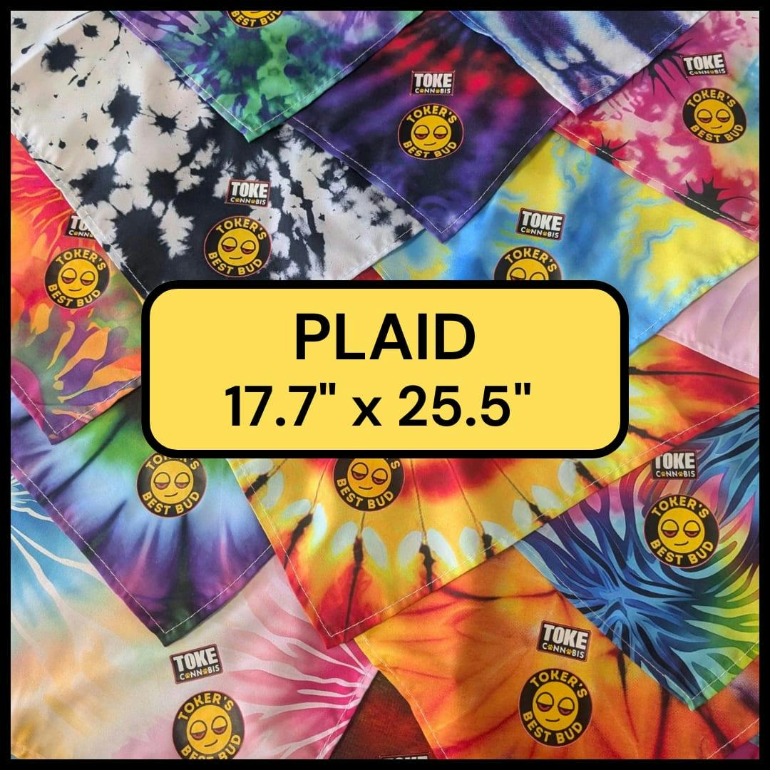 Toke Charity Pet Bandana: PLAID 25.5 X 17.7 | Accessories