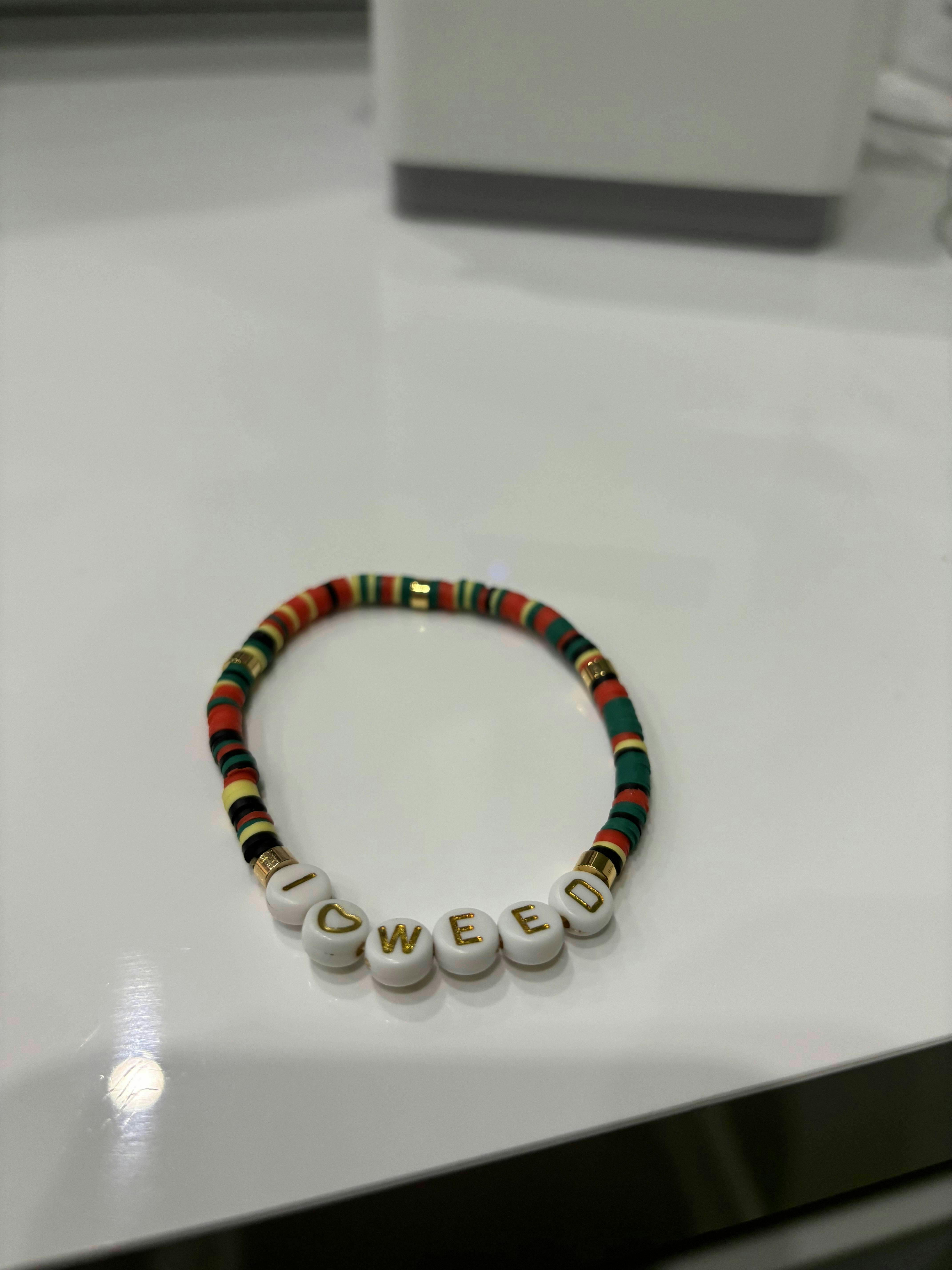 I <3 WEED BRACELET | Accessories
