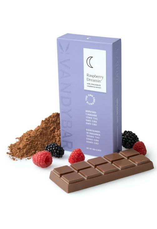 Raspberry Dreamin' Chocolate Bar | Chocolates | 100mg/ea