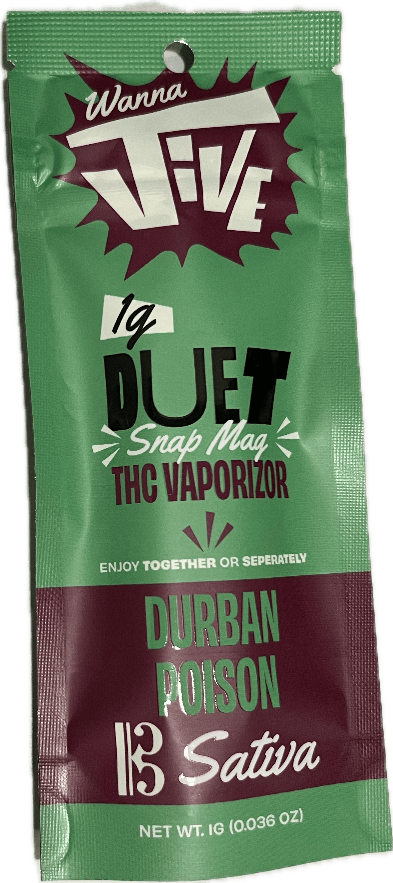 Durban Poison | Duet Disposable | 1g