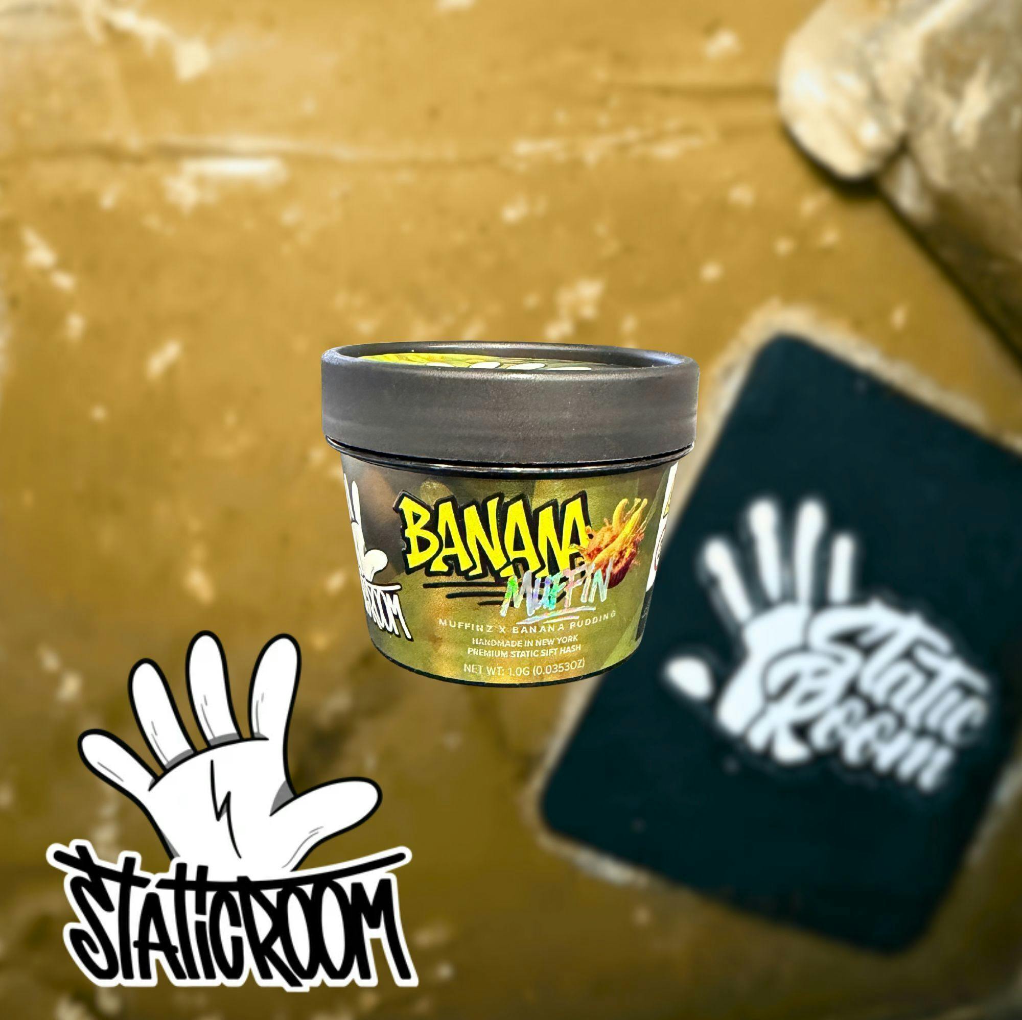 Banana Muffin | Solventless | Dry Sift | 1g at Sky High Exotics