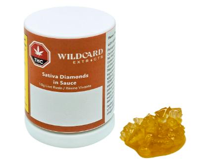 Sativa Diamonds in Sauce | Solvent | Diamonds | 1g