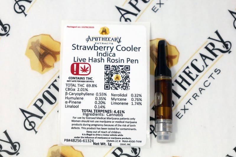 Strawberry Cooler | Disposable | 1g