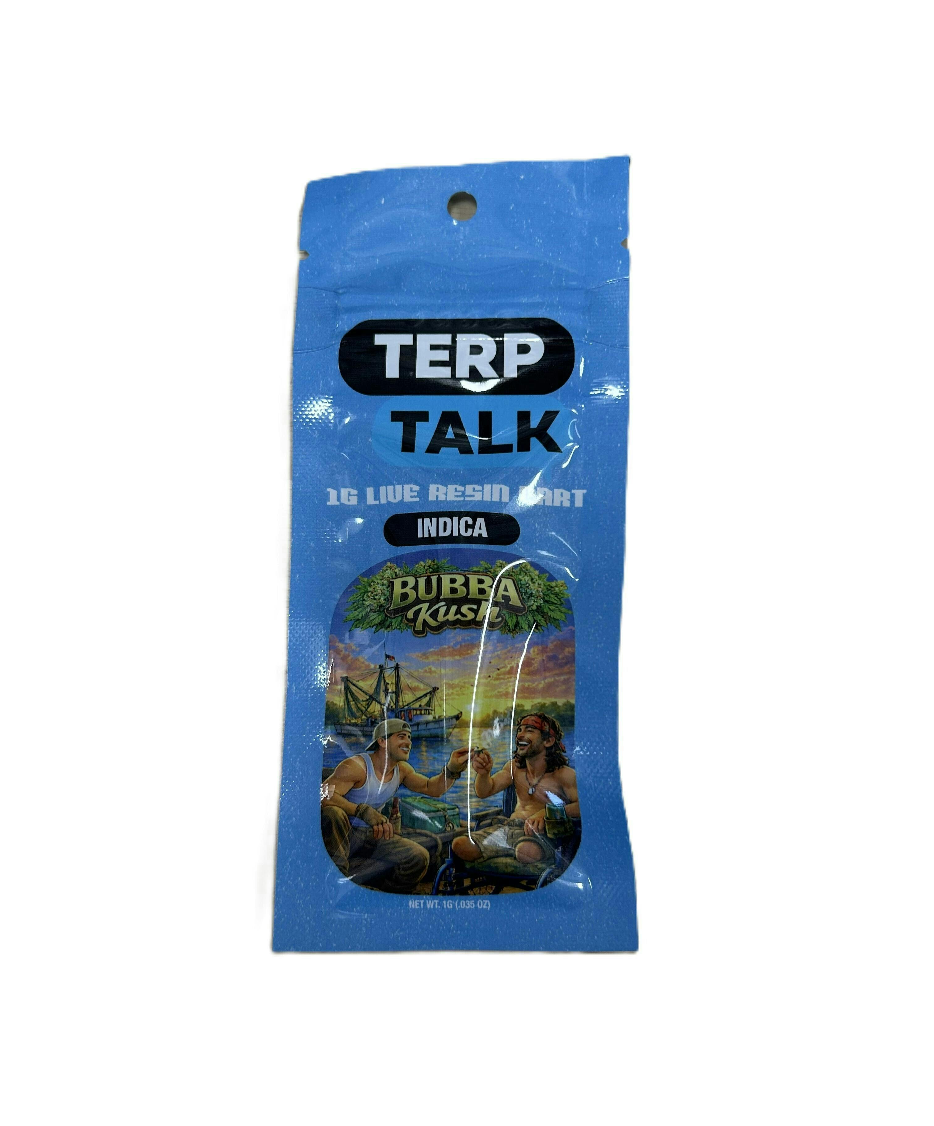 Terp Talk | Bubba Kush | Cartridge | 1g