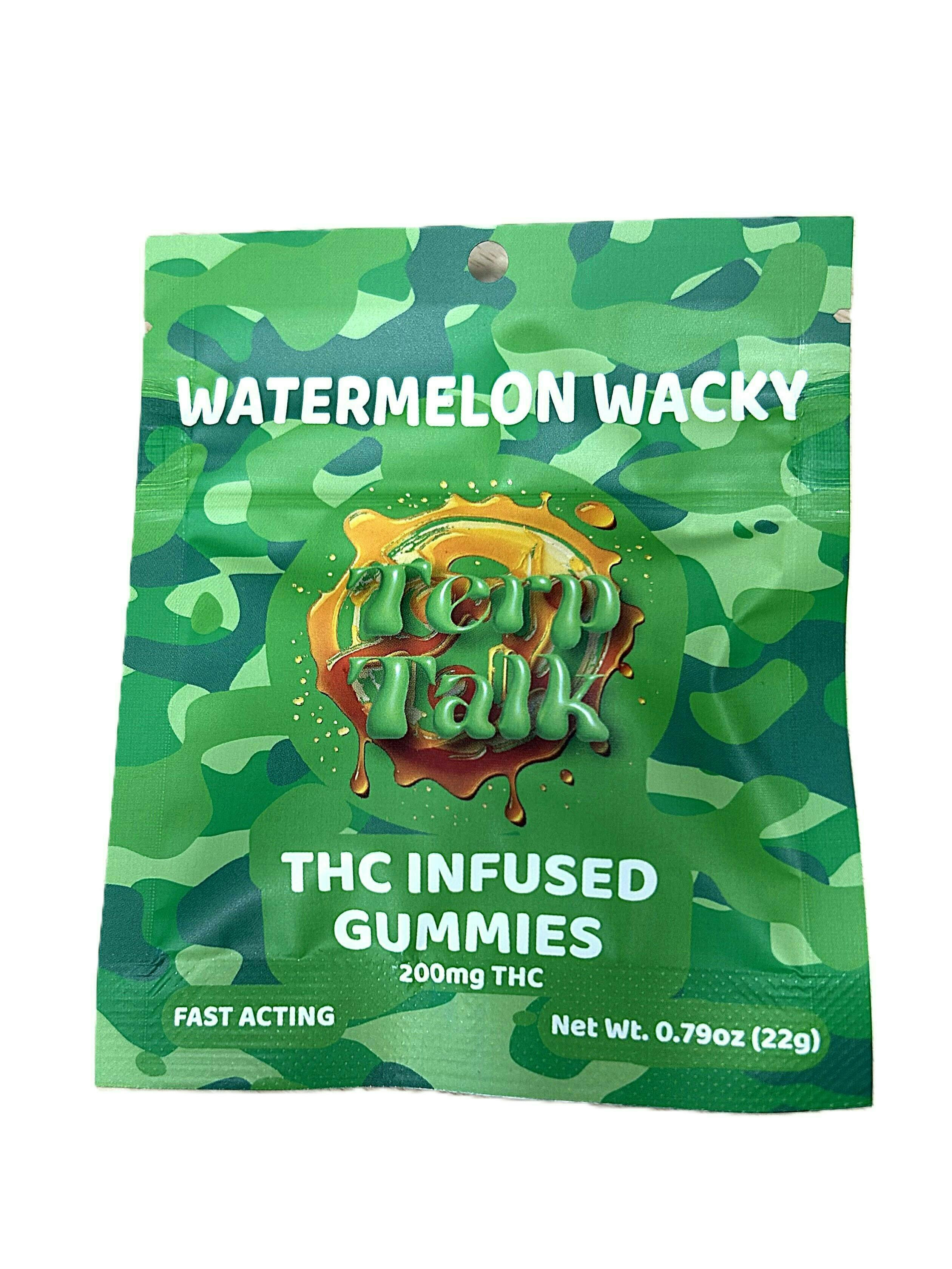 Watermelon Wacky Gummies | 100mg | 10ct | 20mg/ea