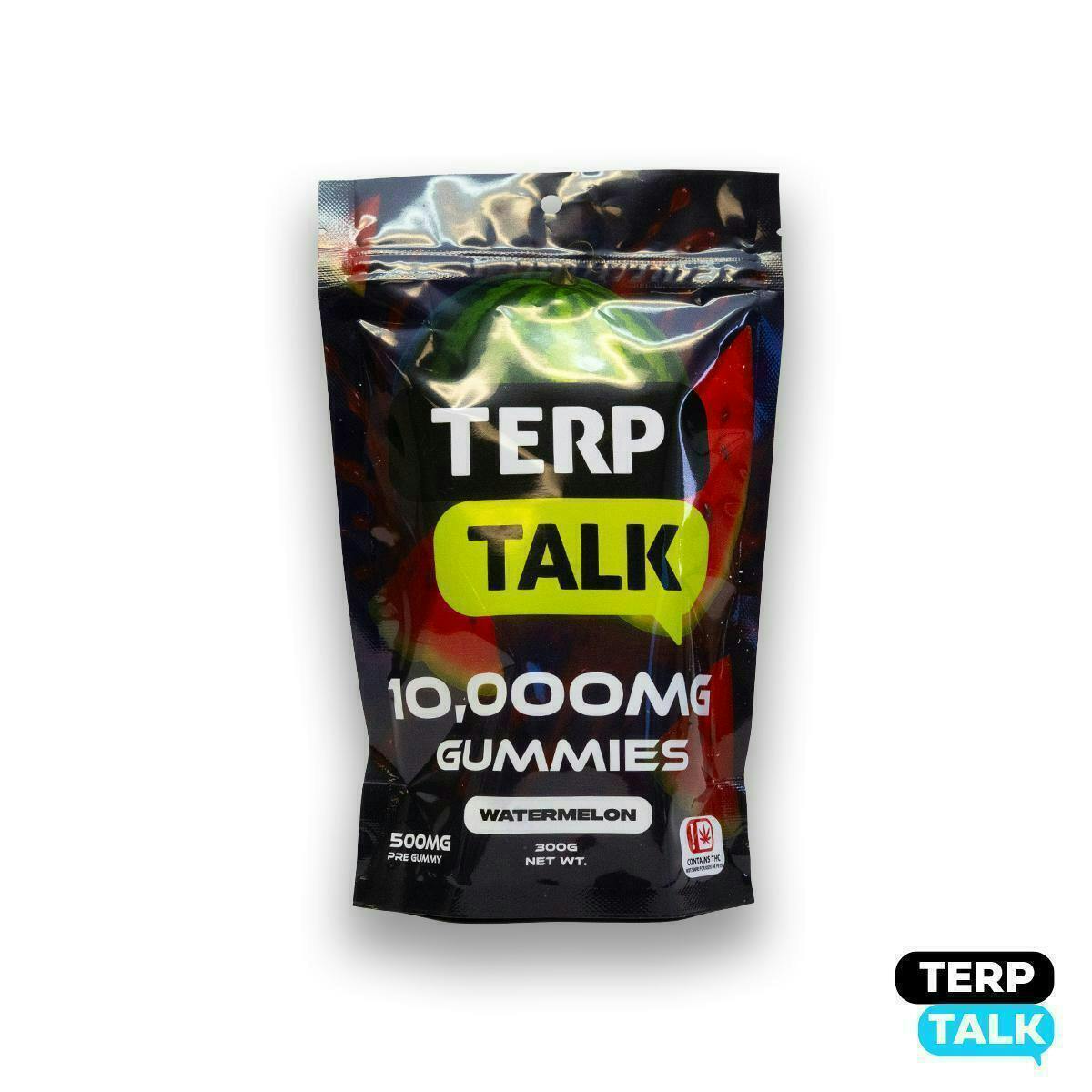 Terp Talk | Watermelon Gummies | 10,000mg | 20ct | 500mg/ea