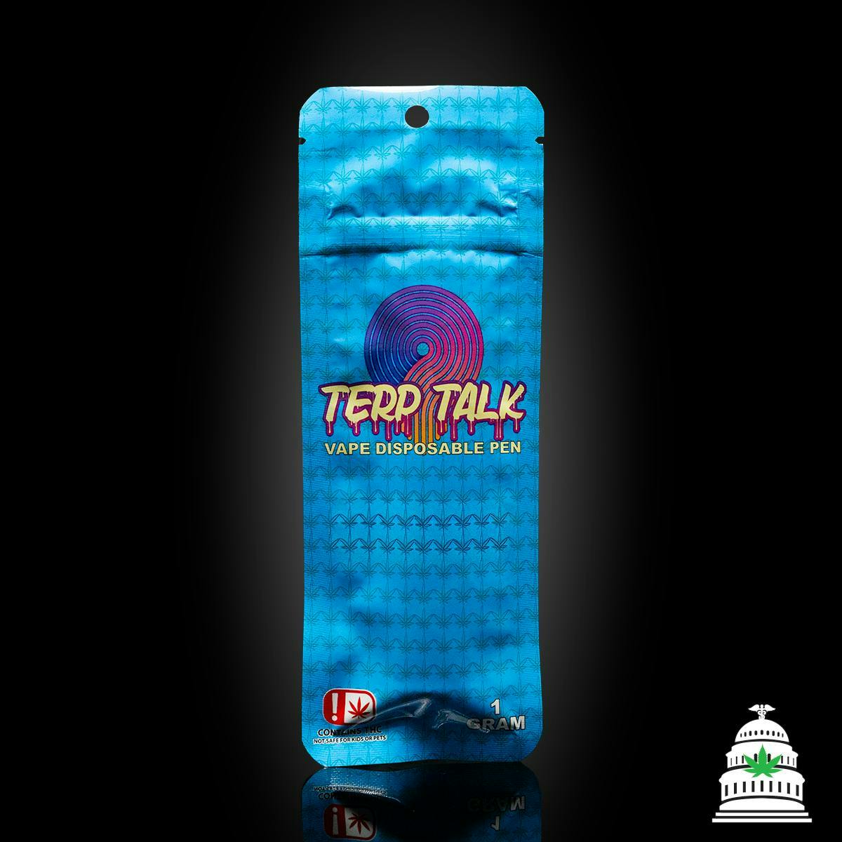 Terp Talk | Blue Razz | Disposable | 1g by Terp Talk