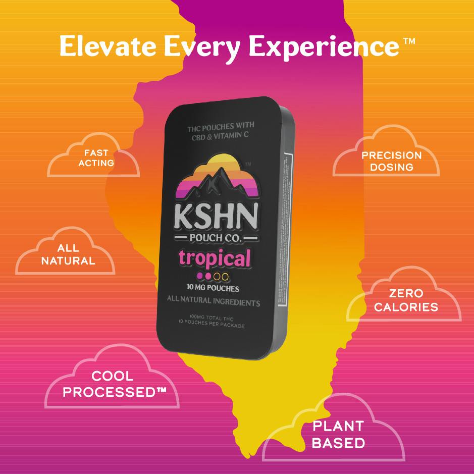 Tropical | KSHN 10mg THC Pouch [10ct]