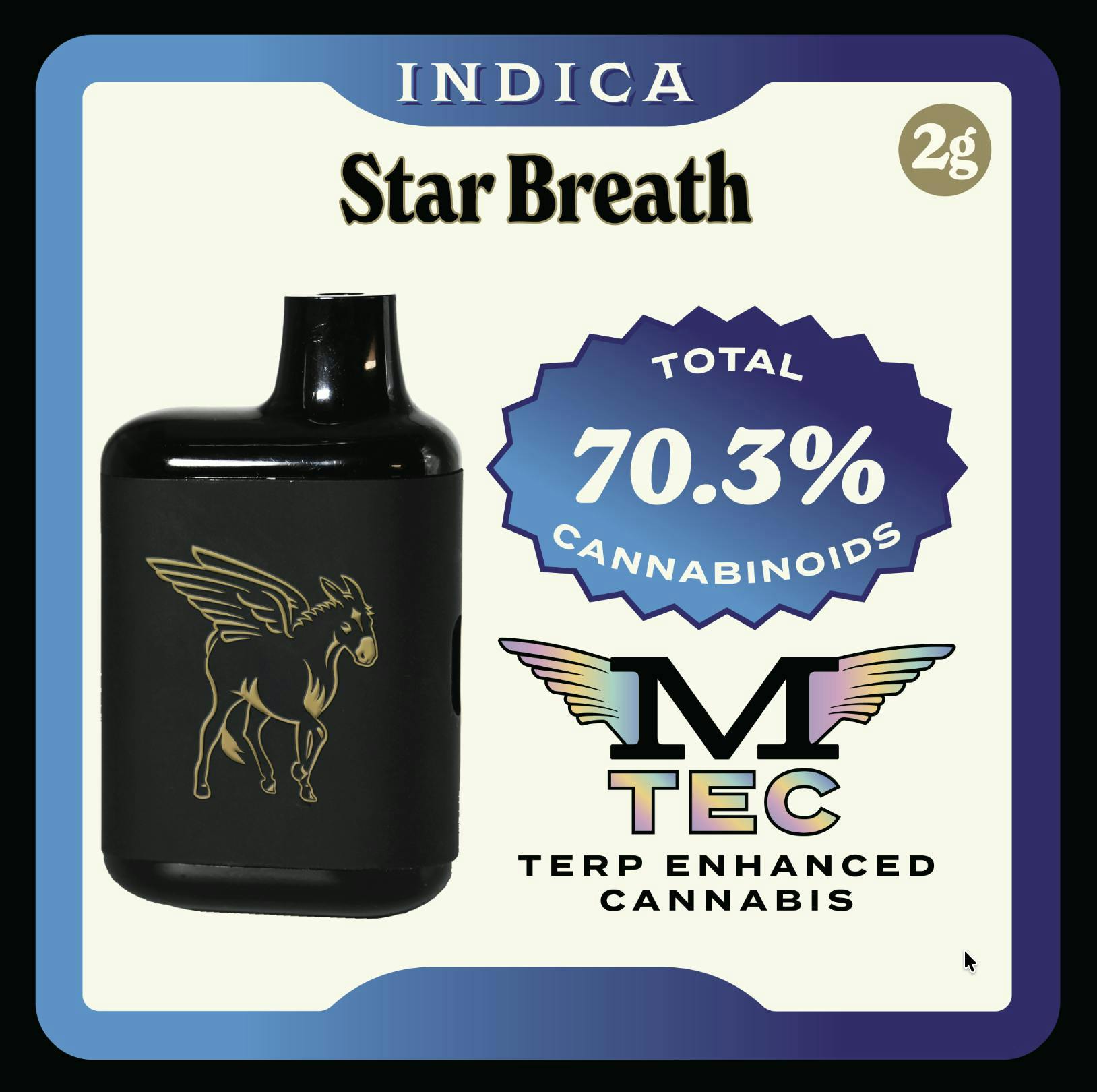 Star Breath | M-TEC Disposable | 2g by Mule Extracts