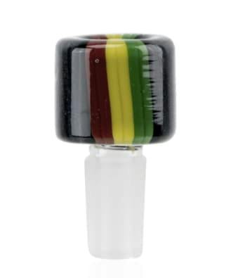 Empire Glassworks Steel Rasta Bowl Piece | Bongs