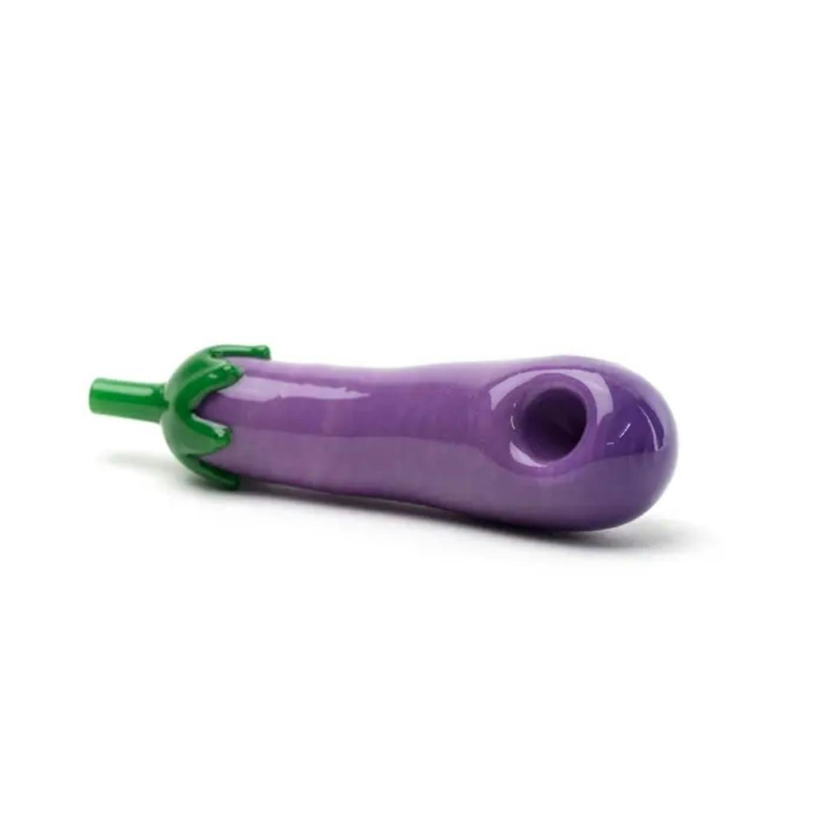 Eggplant Glass Hand Pipe | Pipes