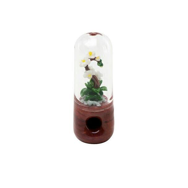 Empire Glassworks Dry Pipe - White Orchid | Pipes
