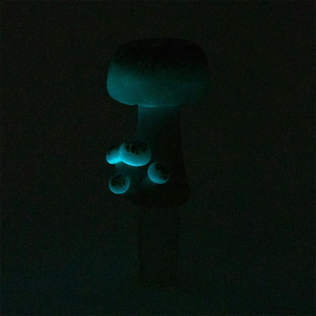 Empire Glassworks | Mushroom Bowl (UV Reactive) | Accessories