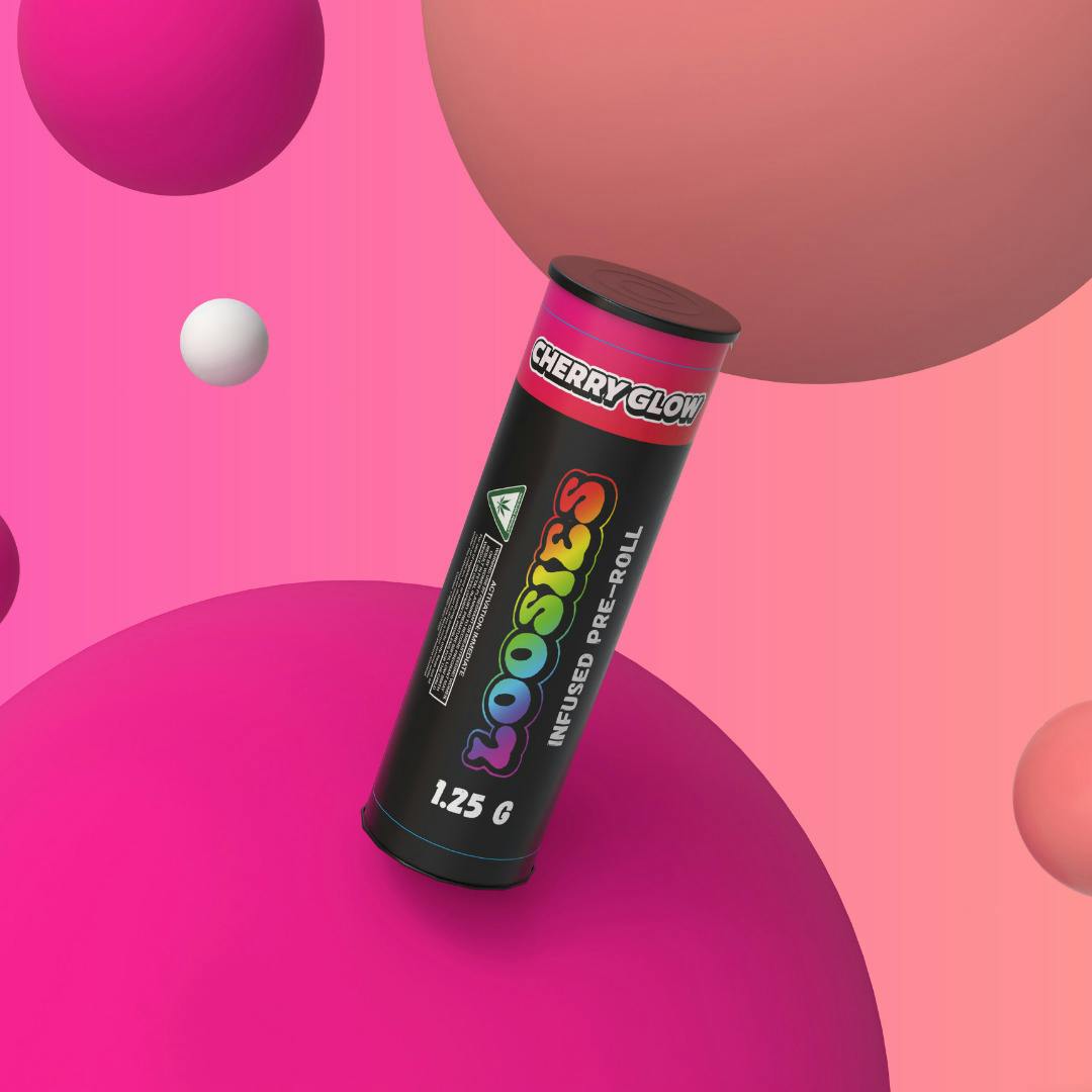 Cherry Glow | Infused Joints | 1.25g at Happy Daze