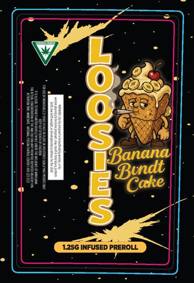 Banana Bundt Cake | Infused Joints | 1.25g at JARS Cannabis - Saginaw