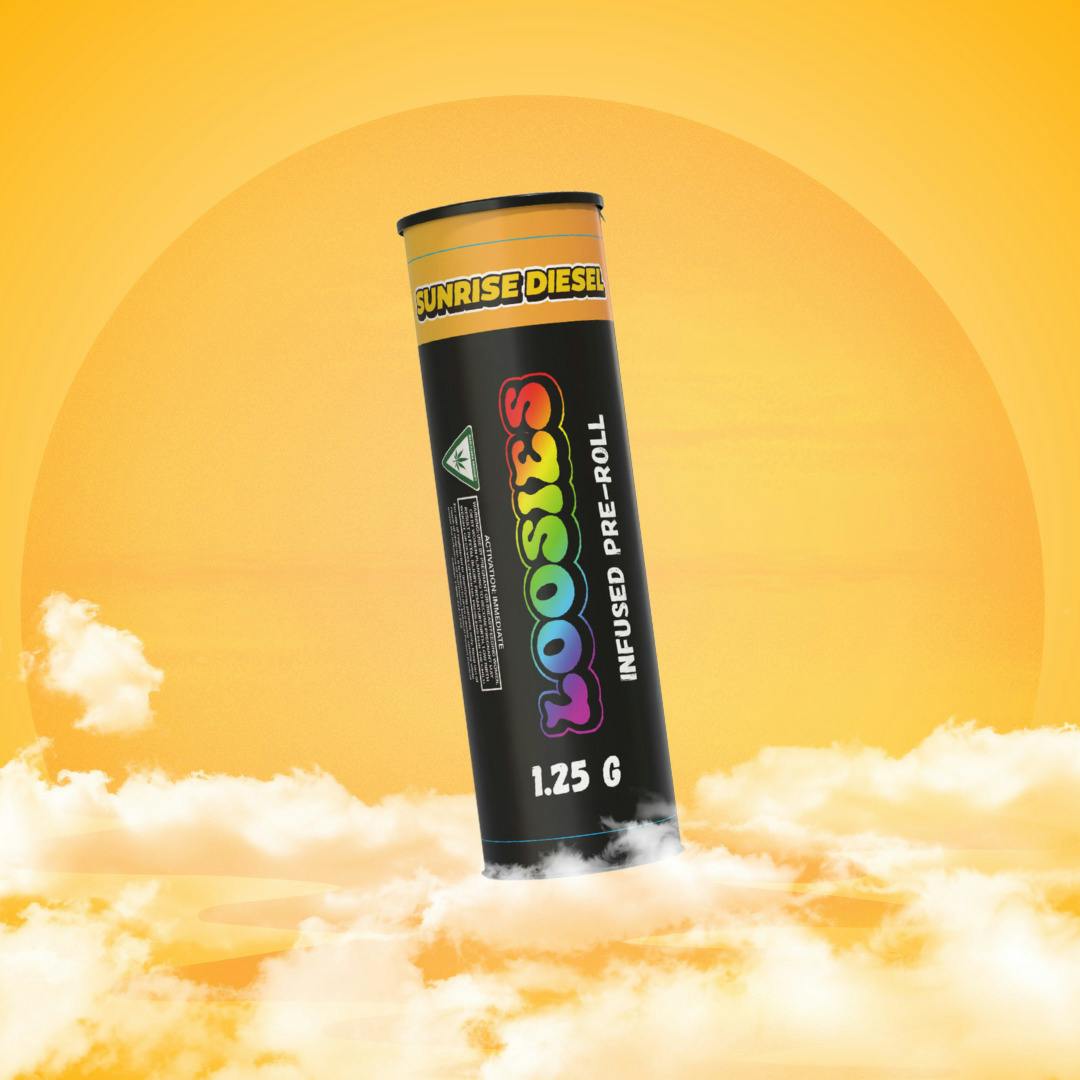 Sunrise Diesel | Infused Joints | 1.25g at Happy Daze