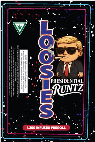 Presidential Runtz | Joints | 1g at Higher Love Cannabis Dispensary Munising