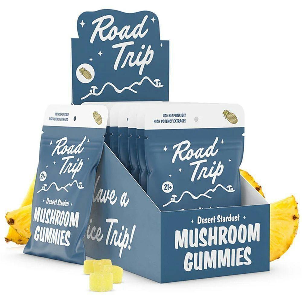 DESERT STARDUST MUSHROOM GUMMY PINEAPPLE (8-PACK) | Gummies | 8pk