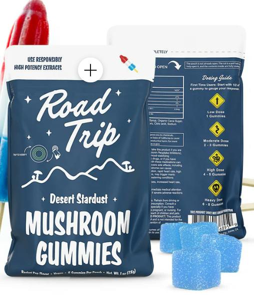 ROCKET POP DESERT STARDUST MUSHROOM GUMMY (8-PACK) | Gummies | 8pk