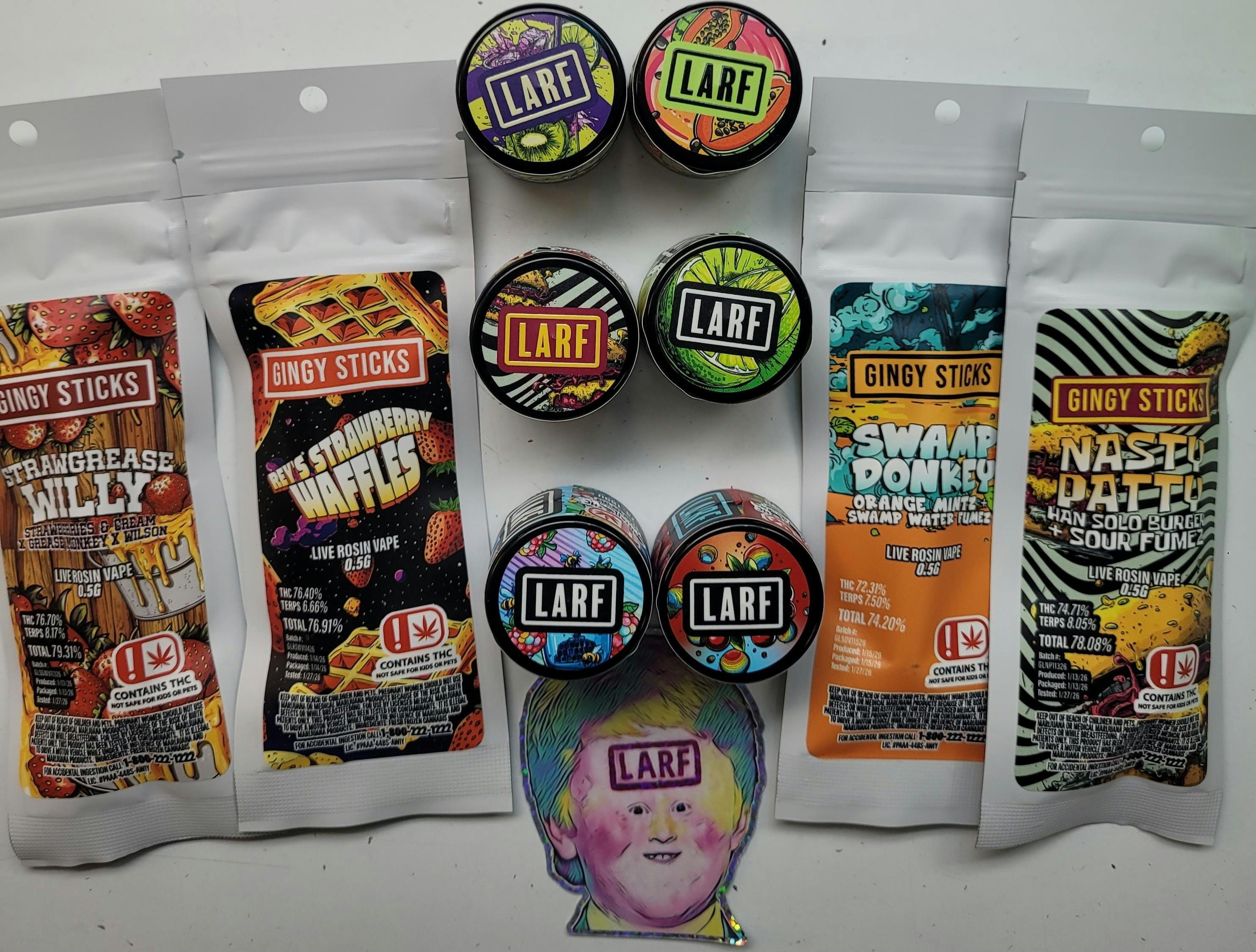 Gingy's Cranberry Zkittlez | Solventless | Rosin | 1g