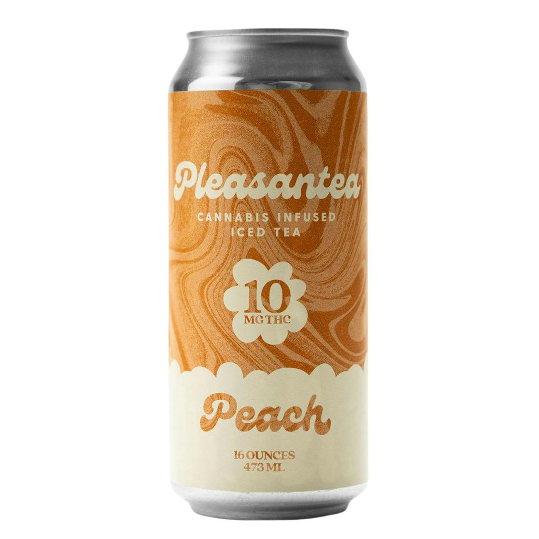 Pleasantea - 10mg THC Tea - Peach | 10mg/ea