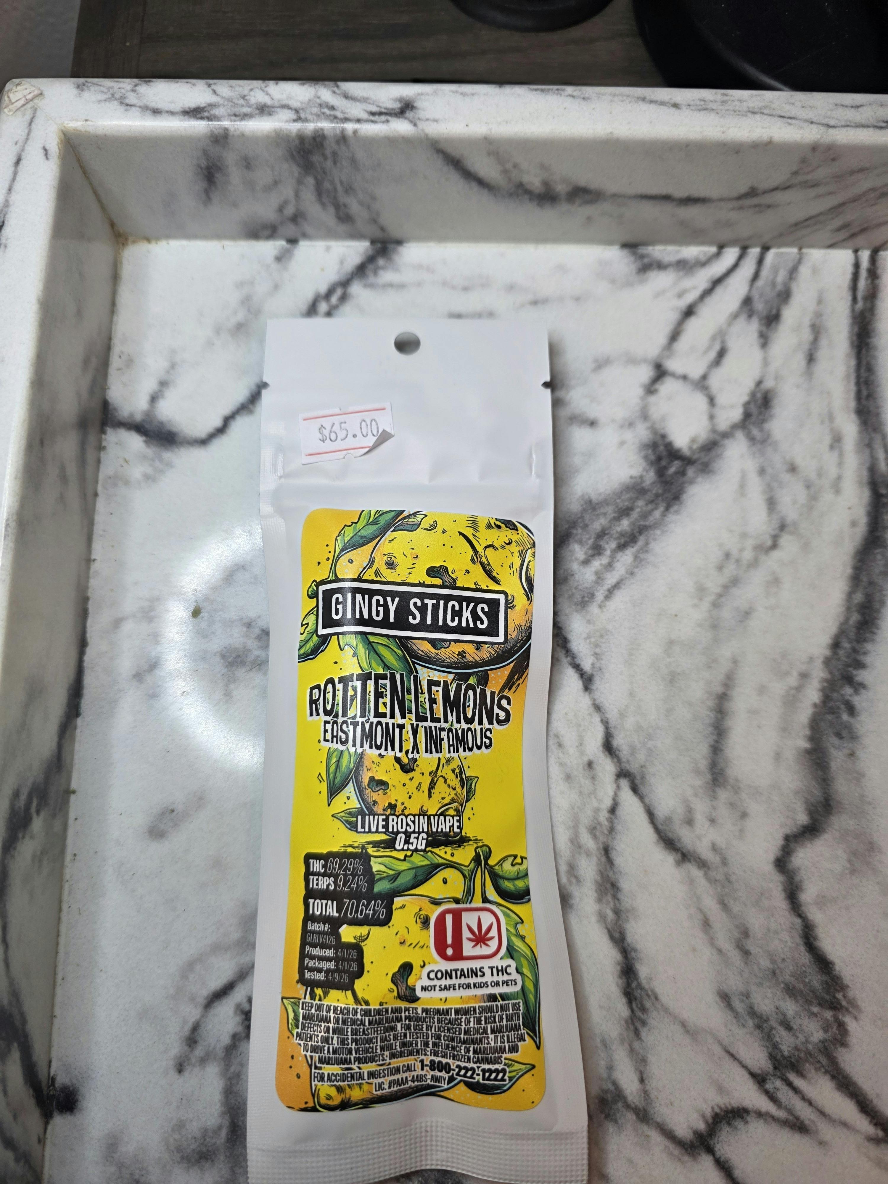 Rotten Lemons | Cartridge | 0.5g