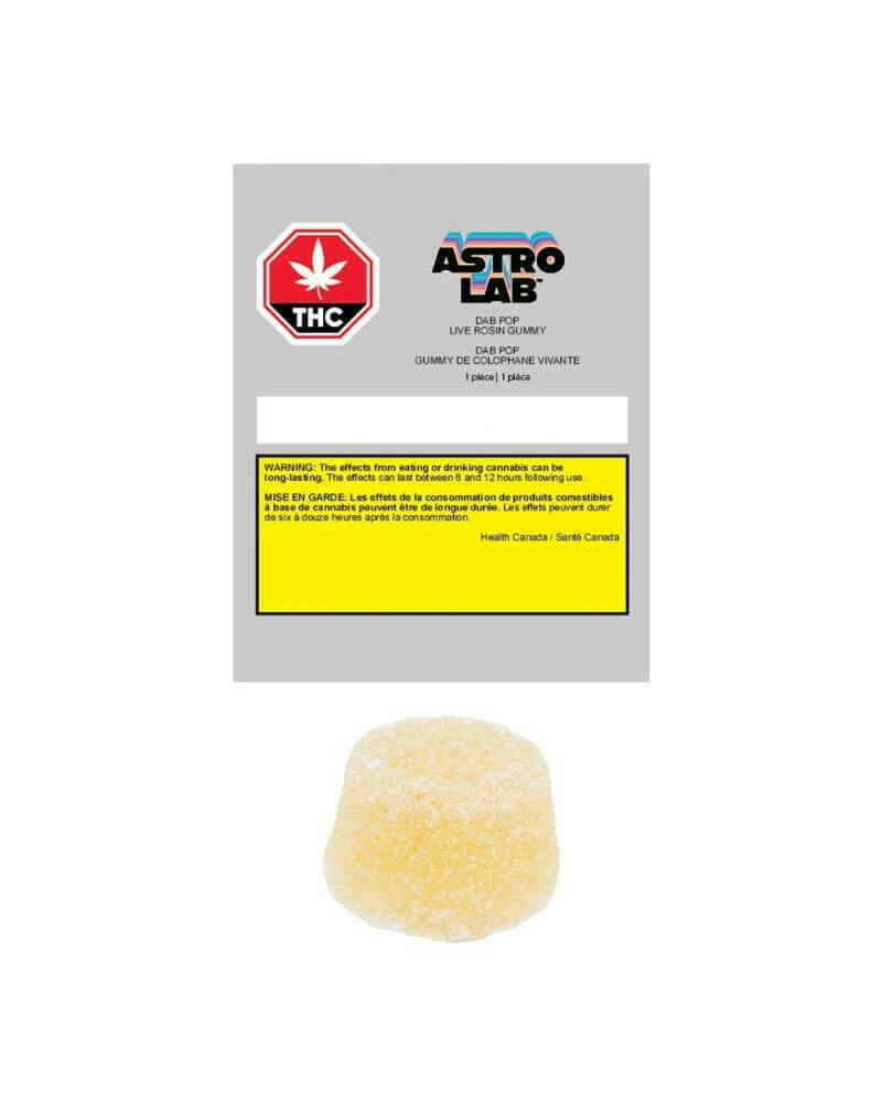 Dab Pop Live Rosin Soft Chews | Gummies | 10mg/ea