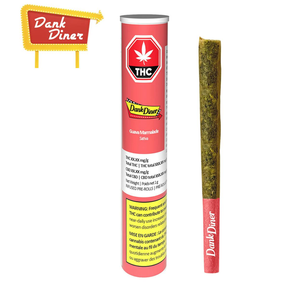 Guava Nectar | Infused Joints | 1g