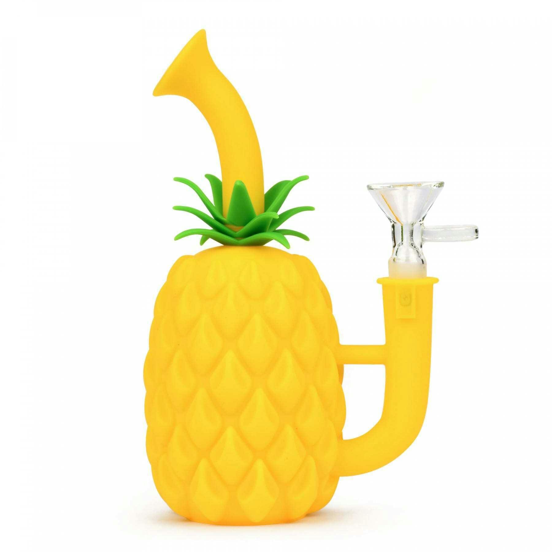 7" Pineapple Bong - Yellow | Bongs