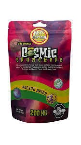 Hey Captain Sour Cosmic Crunchers | Freeze Dried Skittles | 22pk | 9mg/ea