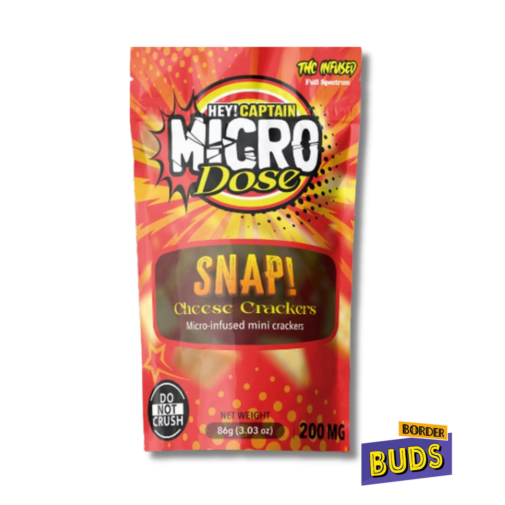 Snap! Cheese Crackers | 200mg/ea