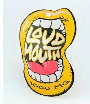 Loud Mouth 1000mg D8/D9 Gummies - Mango | Gummies | 10.34mg/ea