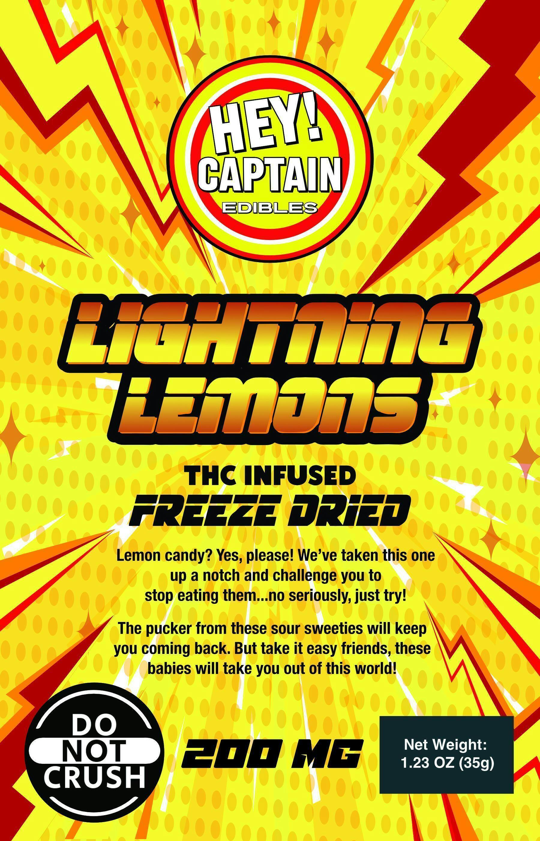 Lightning Lemons | Mints | 20pk | 200mg/ea