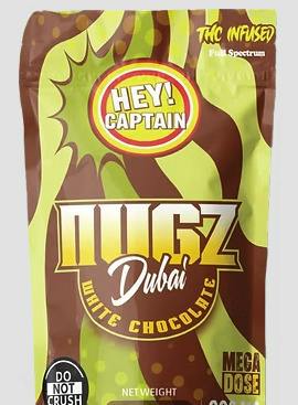 Dubai White Chocolate Nugz | Chocolates | 2pk | 100mg/ea