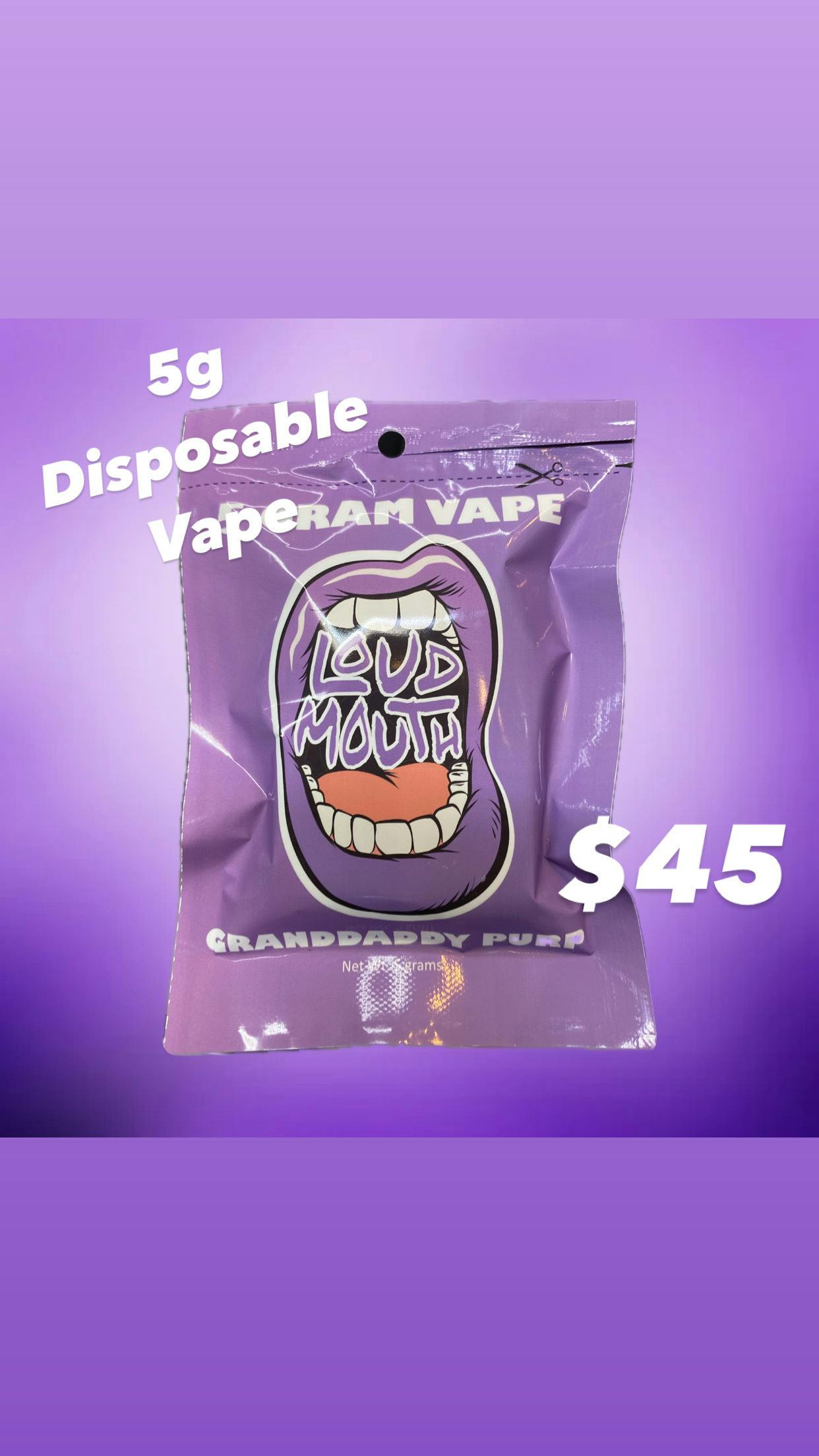 granddaddy purp | Disposable | 5g