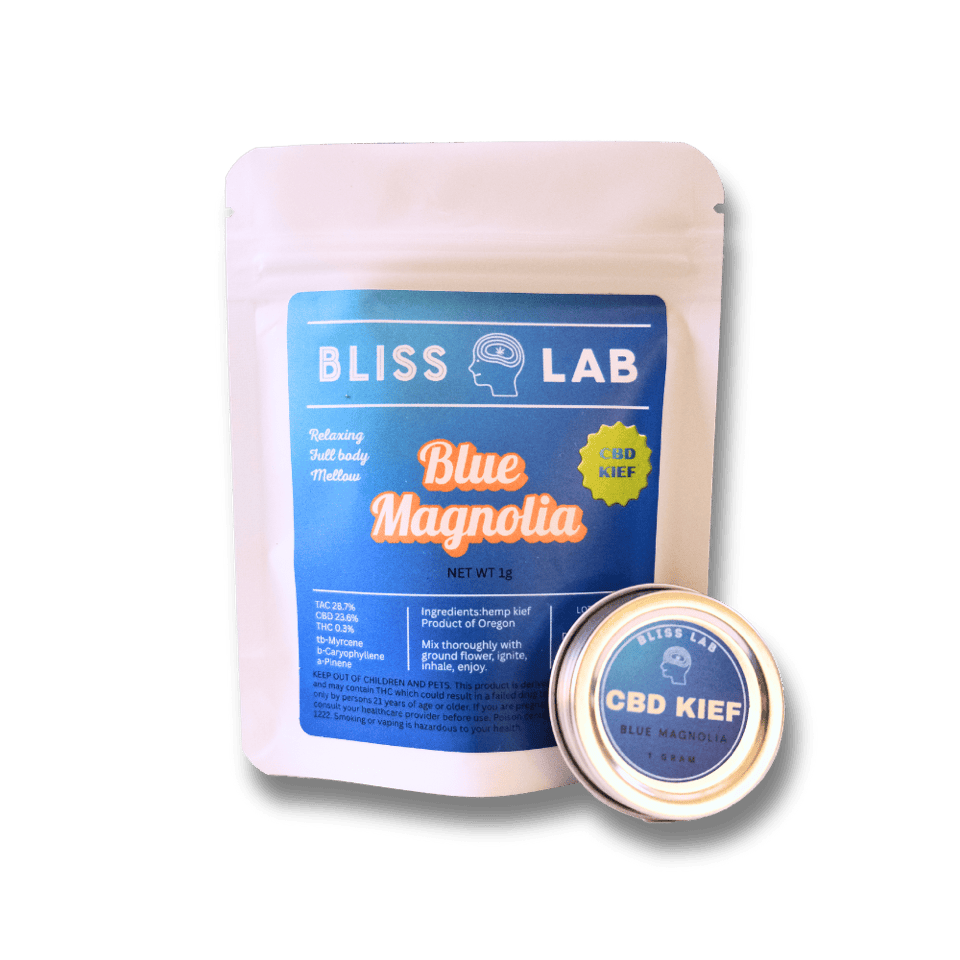 Blue Magnolia | Solventless | Kief | 1g at Herbal Woodstock