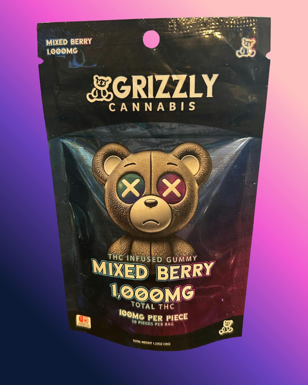 Mixed Berry Gummies | Gummies | 10pk | 100mg/ea