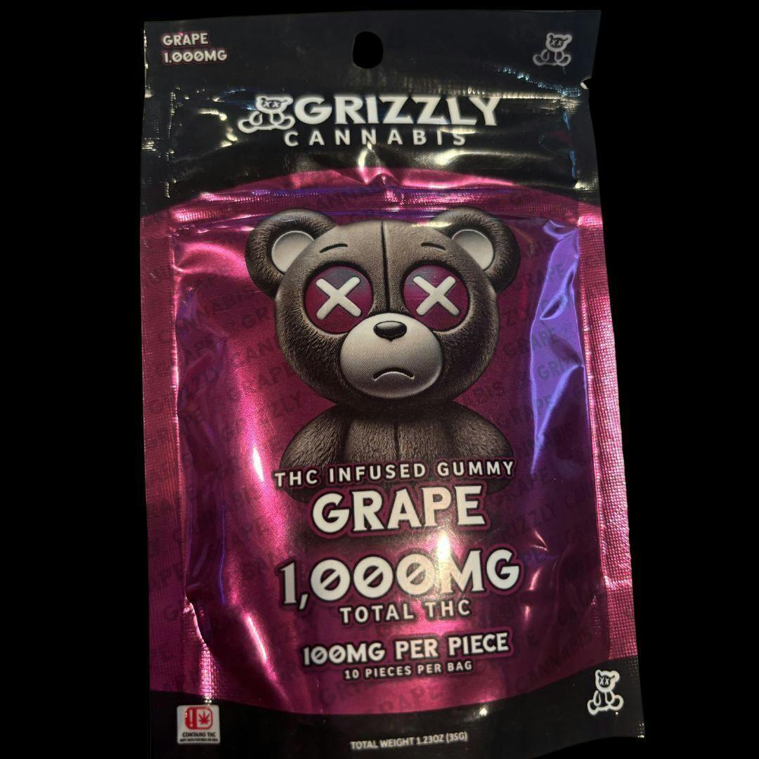 Grape Gummies | Gummies | 10pk | 1000mg/ea