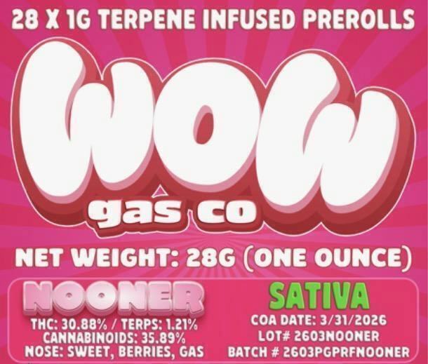 Nooner | Infused Joints | 1g | 28pk
