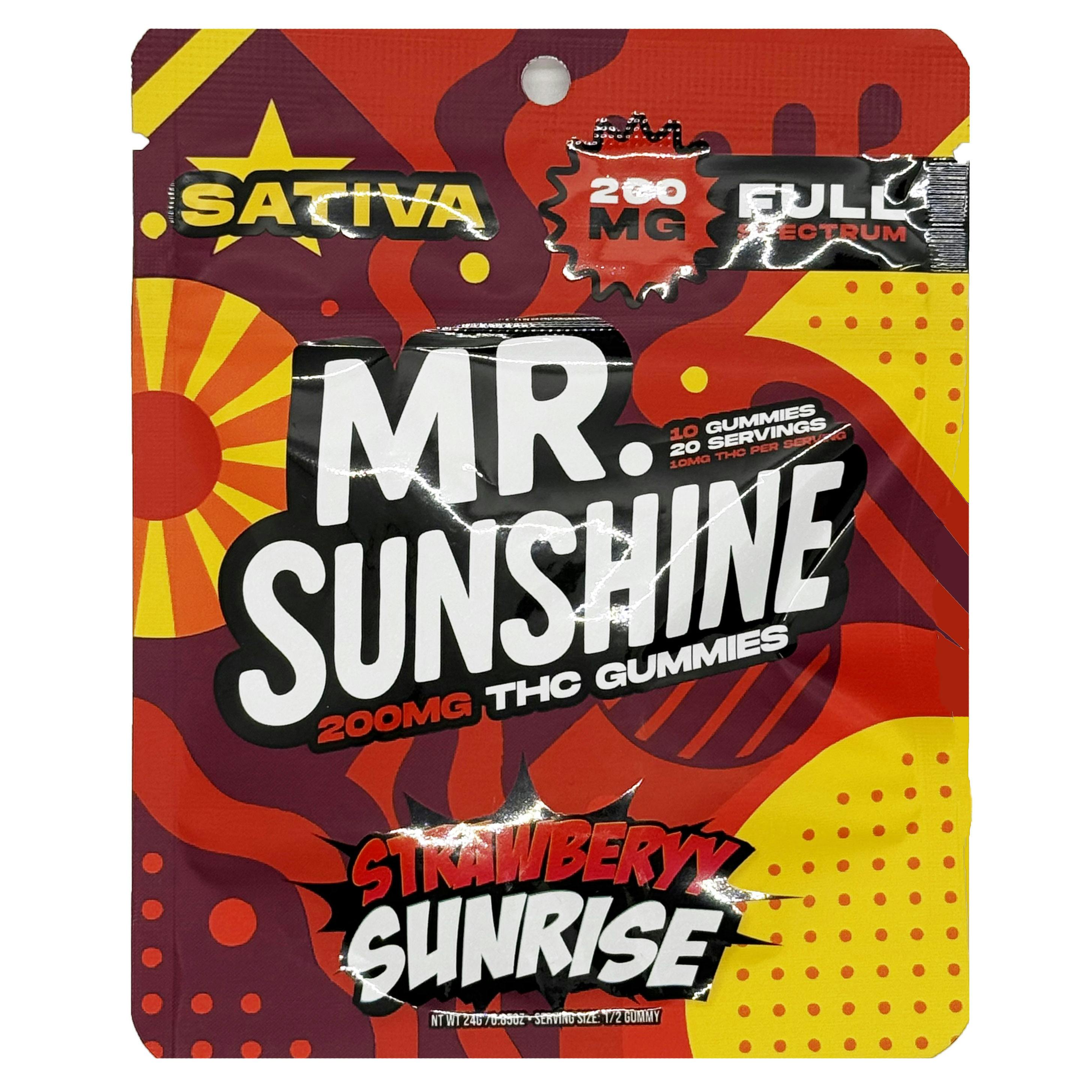 Strawberry Sunrise Gummies | Gummies | 10pk | 20mg/ea
