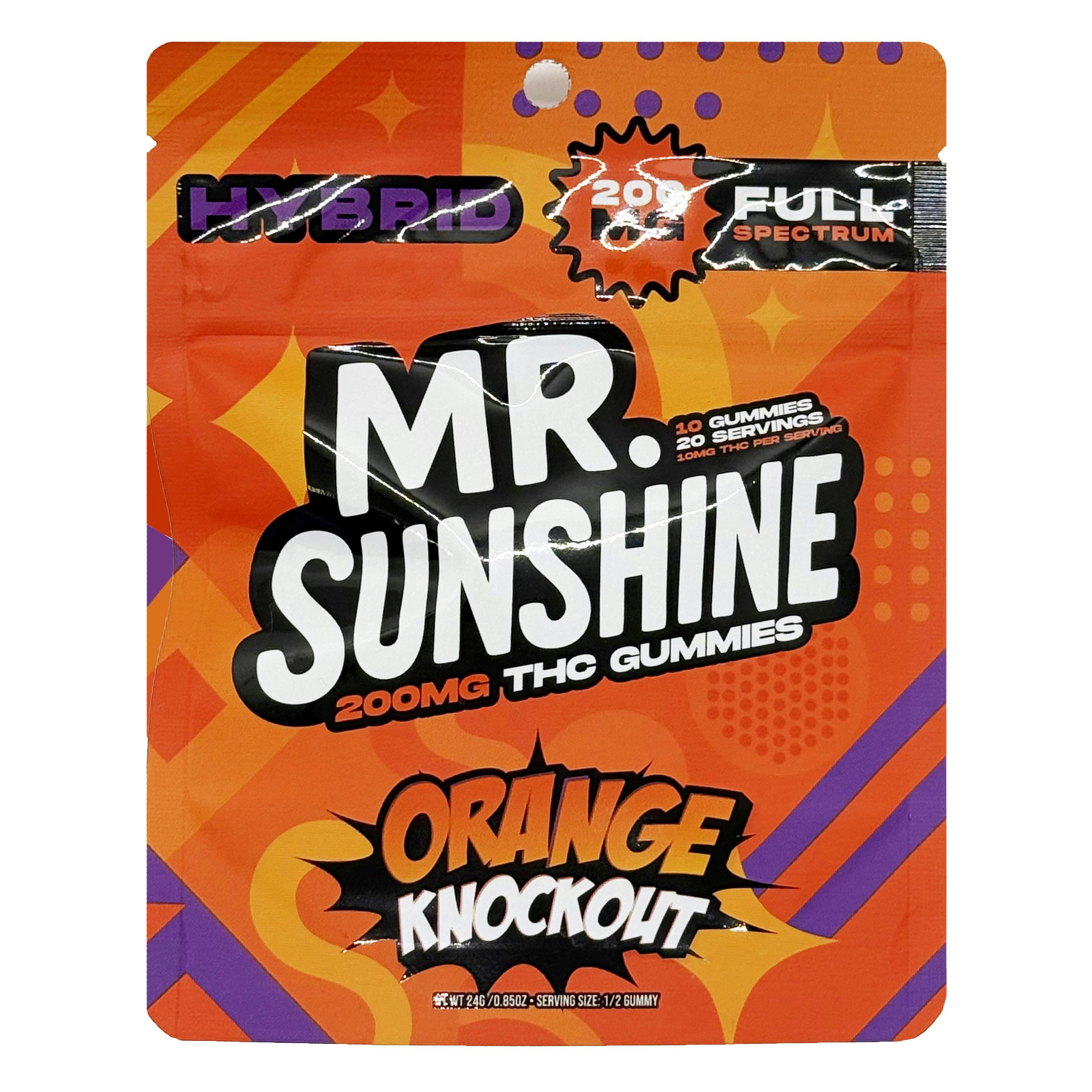 Orange Knockout Gummies | Gummies | 10pk | 20mg/ea