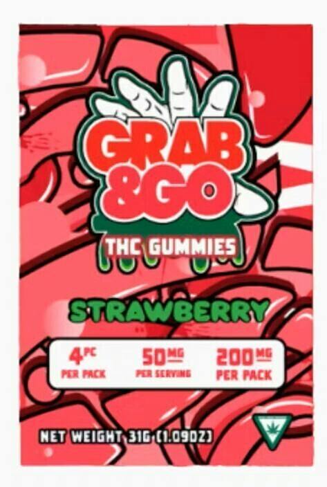 Strawberry Banana Gummies | 200mg | 4ct | 50mg/ea