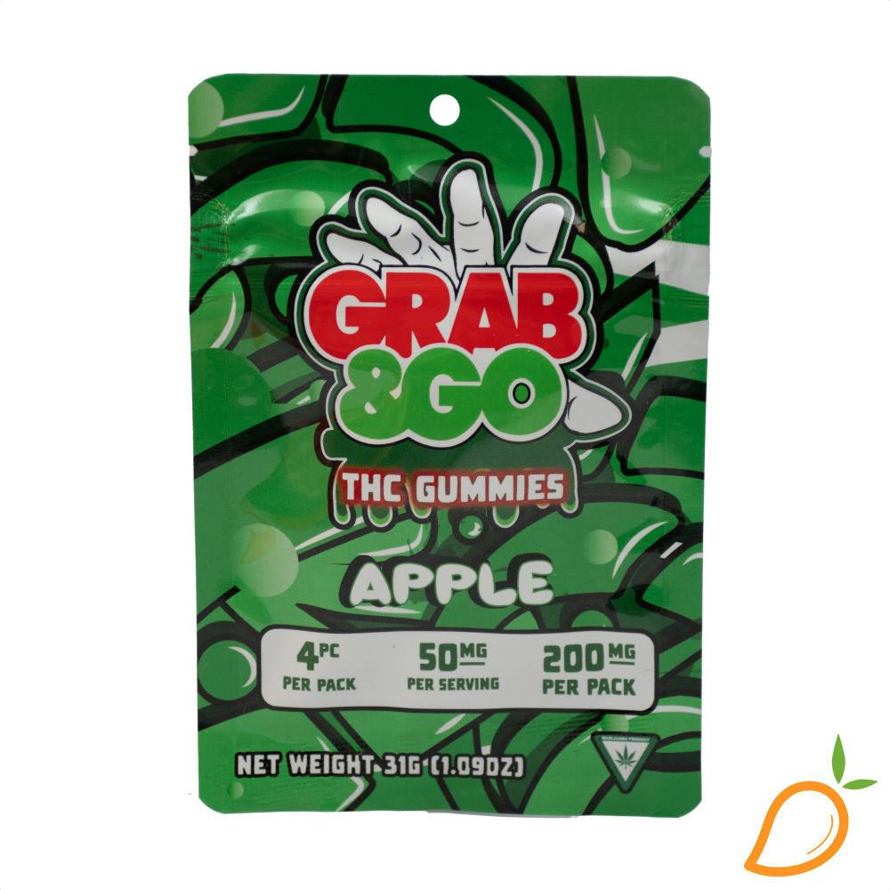 Green Apple Gummies | 200mg | 4ct | 50mg/ea