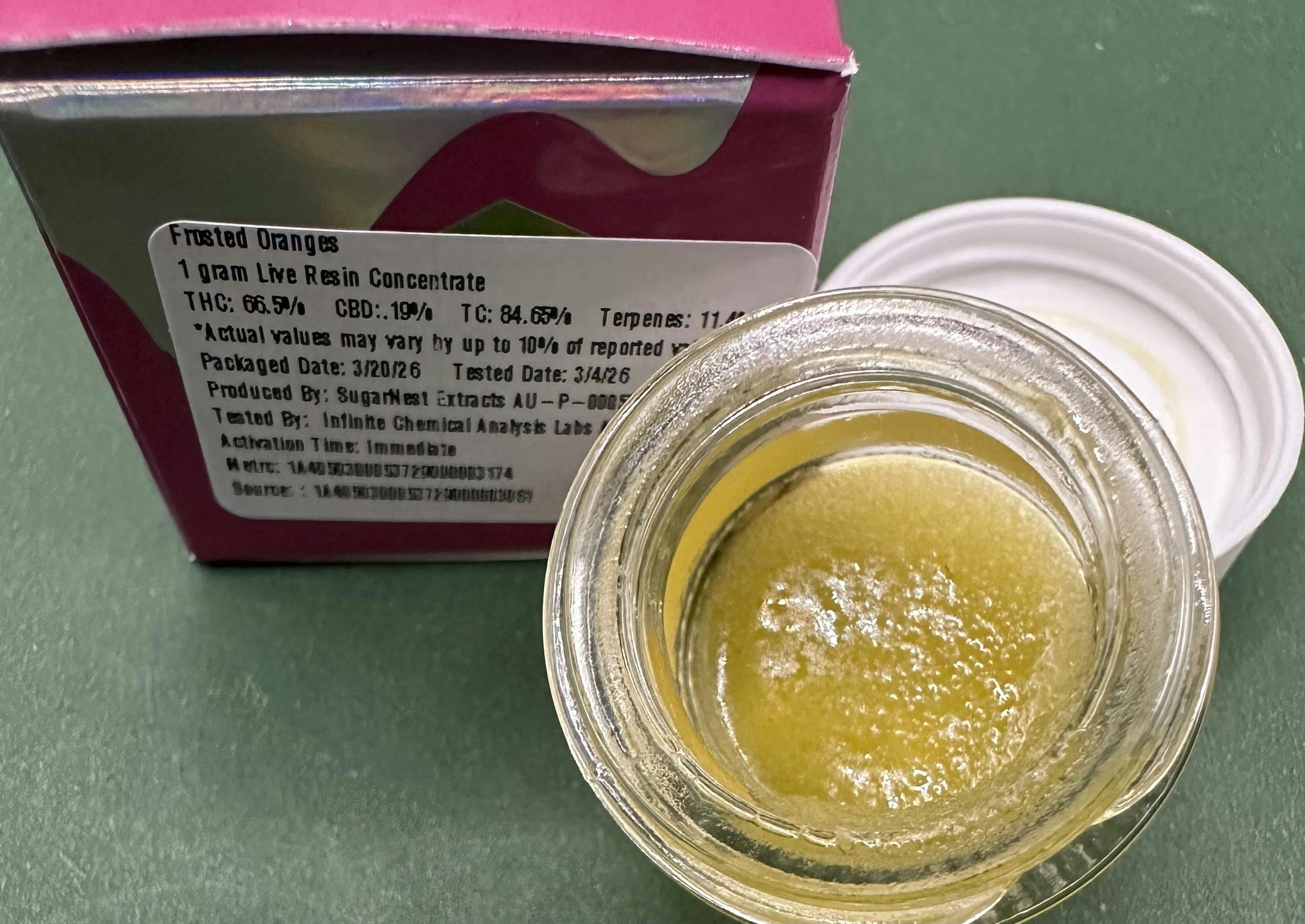 Frosted Oranges | Solvent | 1g
