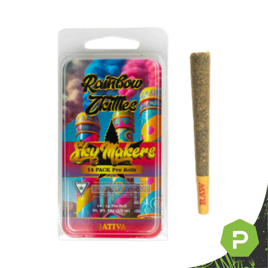 Rainbow Zkittlez | Joints | 1g | 14pk